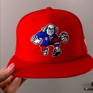 New Era 76ers hat